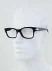 Nuovi occhiali Persol PO3054V 95 nero montatura RX solo 53 mm Italia