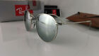 RAY-BAN ROUND METAL Sfumature Silver Frame Silver Flash Mirror Lens 3447 019/30 50