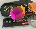RAY BAN AVIATOR RB 3025 112 / 4T 58mm Pink MIRROR