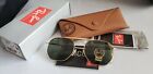 Ray Ban 3648 Marshall Gold w Green Crystal (G-15) Lens (RB3648 001 54 mm size)