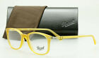 Nuova montatura per occhiali PERSOL RX PO3183V 1048 Matte Buff Yellow 52mm Custodia / Panno / Scatola